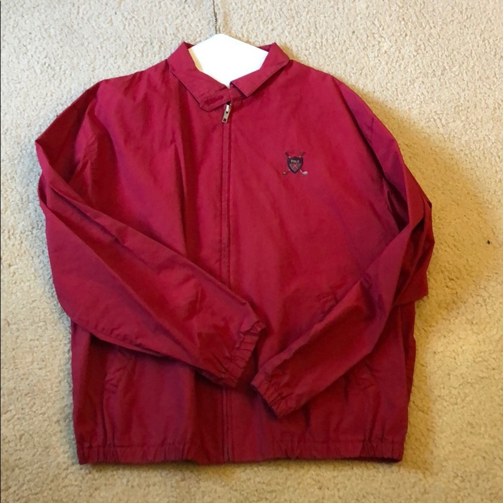 Vintage Ralph Lauren Polo gold windbreaker